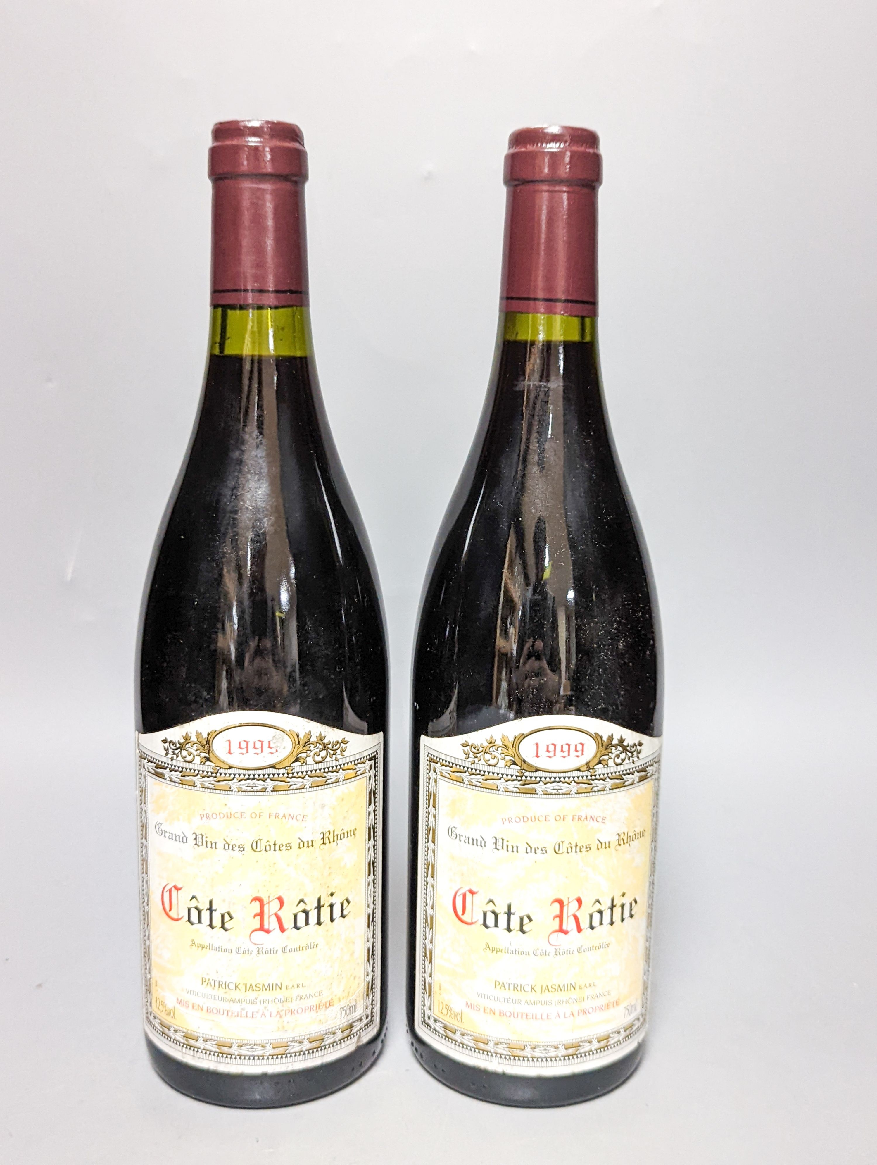 Six bottles of Cote Rotie 1999